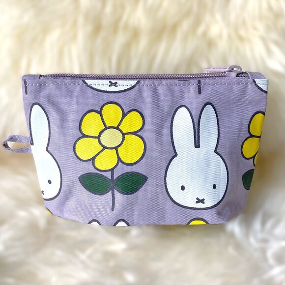 NWOT Baggu Go Pouch Small - Miffy (Dusty Pink) - Picture 1 of 5